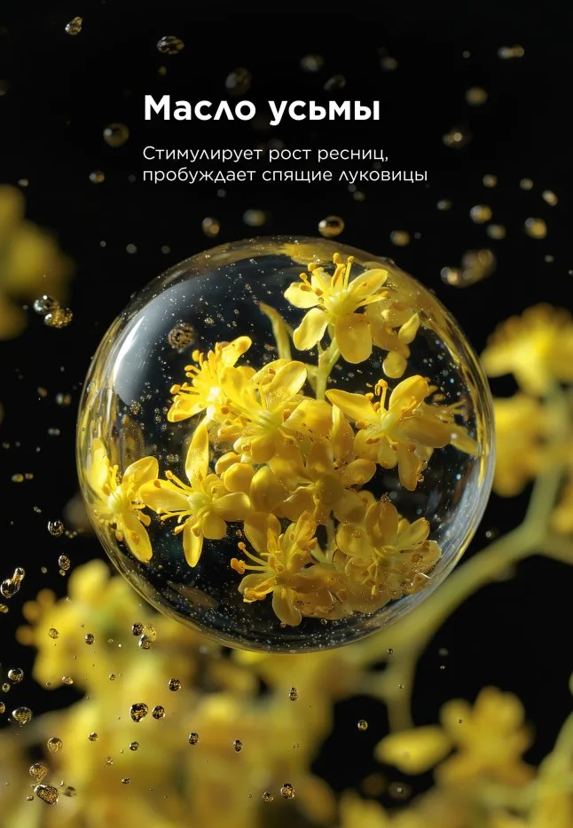 Удлиняющая тушь для ресниц Macroscopic, тон черный