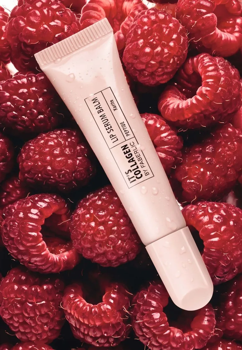 Пептидный бальзам-сыворотка для губ It’s Collagen, тон Малина в шоколаде