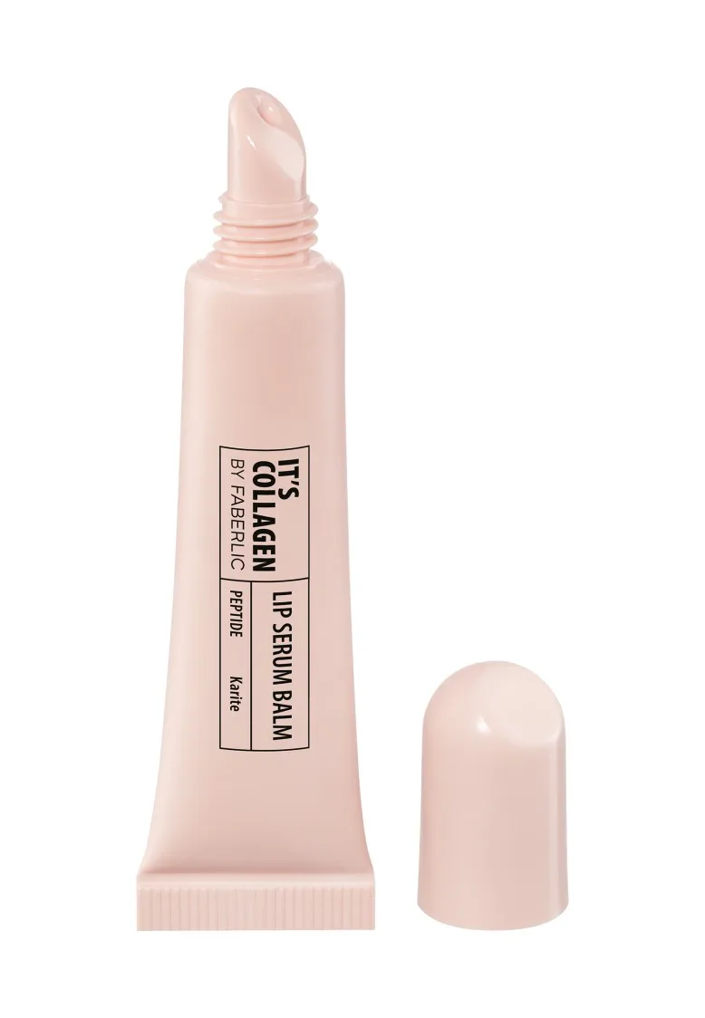 Пептидный бальзам-сыворотка для губ It’s Collagen, тон Малина в шоколаде
