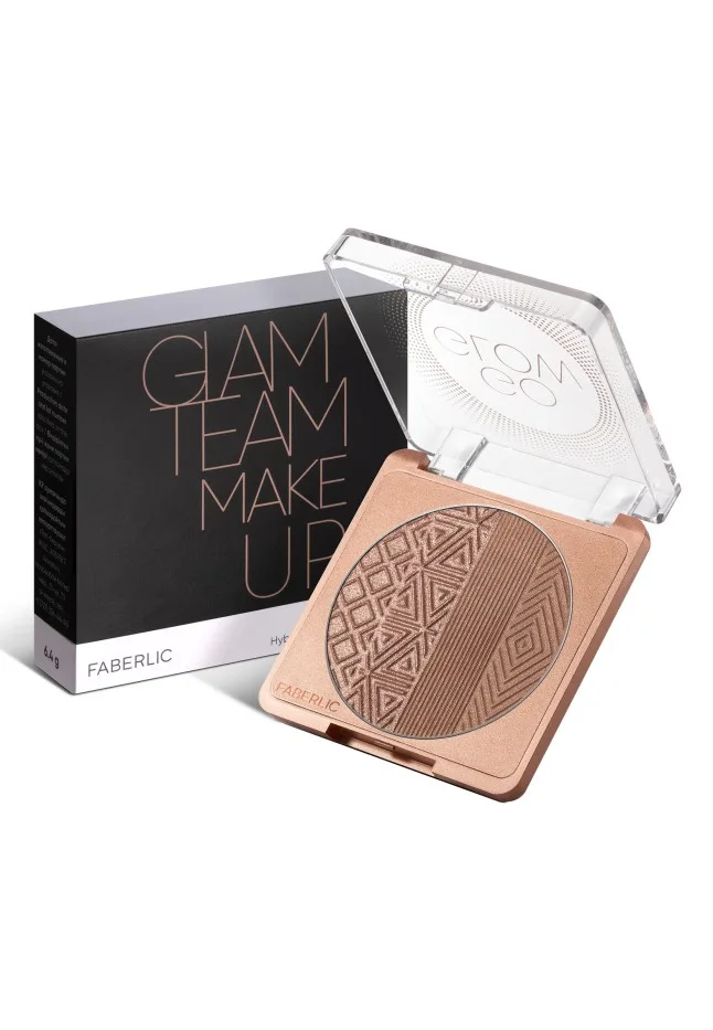 Гибридная пудра с эффектом загара Go Glow: Sun Kiss