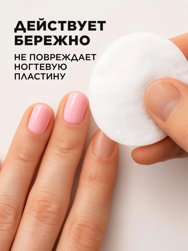 Универсальное средство для снятия лака, гель-лака, биогеля и искусственных ногтей "EVI" Professional