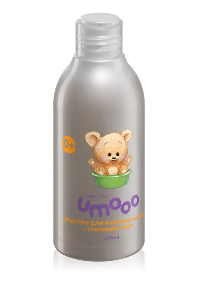 Средство для купания малыша «Травяной сбор» Umooo 0+
