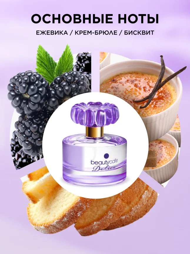 Парфюмерная вода для женщин Beauty Cafе Delice