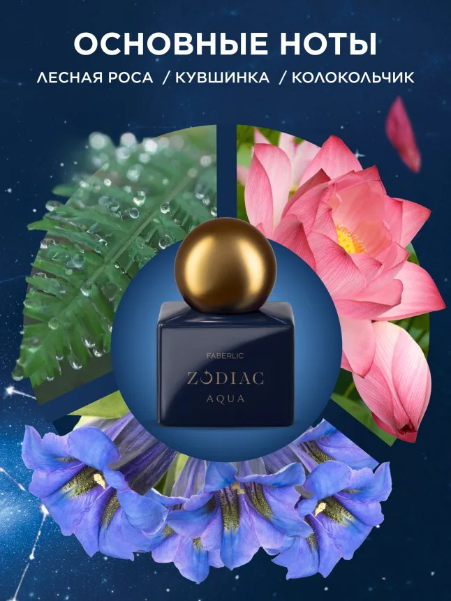 Туалетная вода для женщин Zodiac Aqua