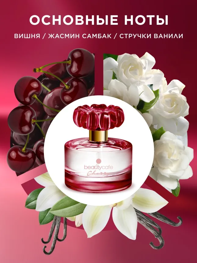 Парфюмерная вода для женщин Beauty Cafe Cherry