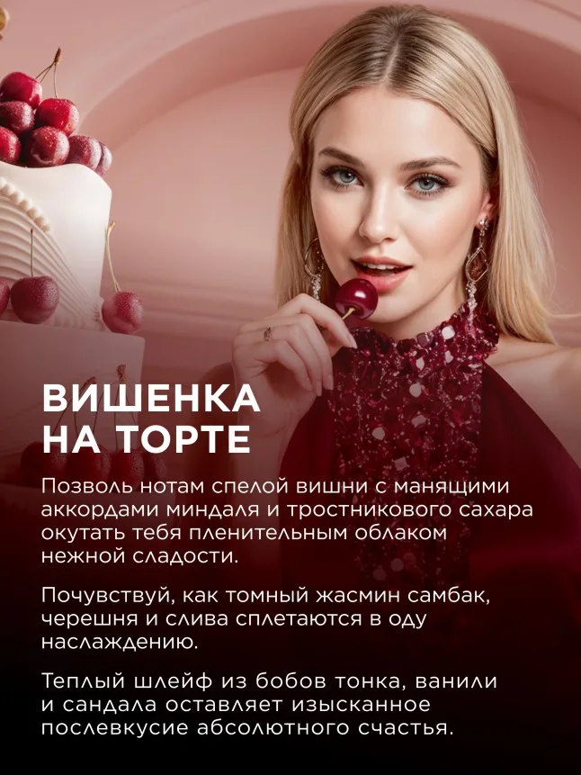 Духи для женщин Beauty Cafe Cherry