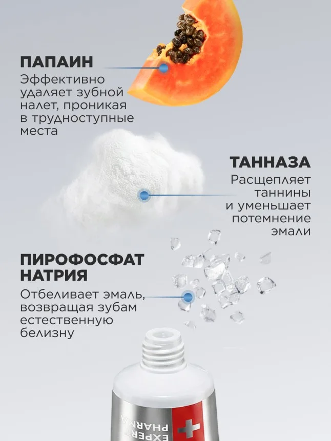 Зубная паста «Интенсивное отбеливание» Expert Pharma