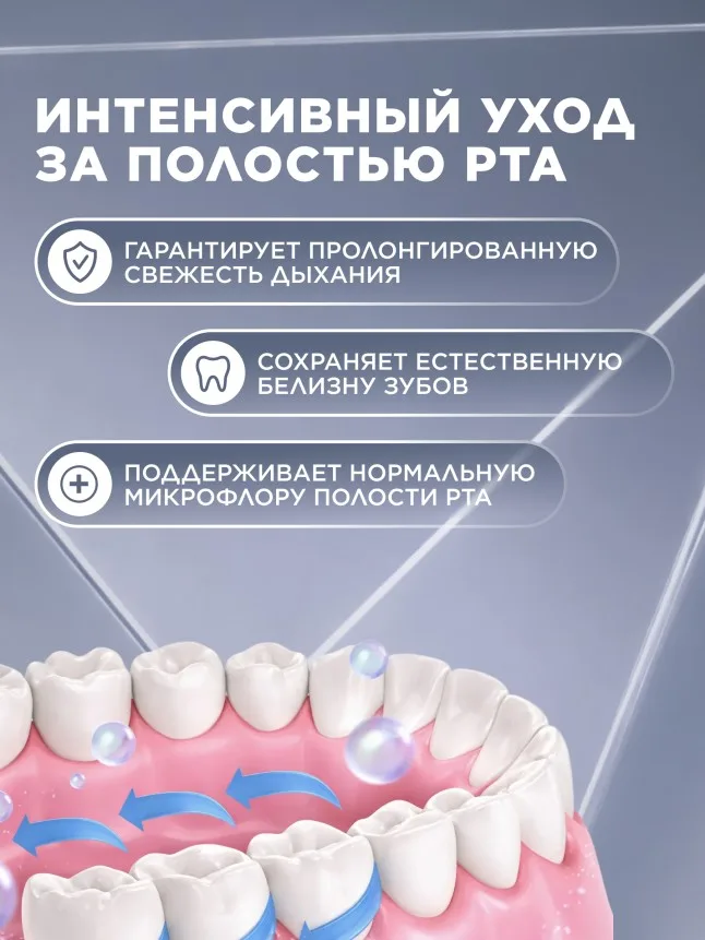 Кислородный ополаскиватель для полости рта «Экстраcвежесть»