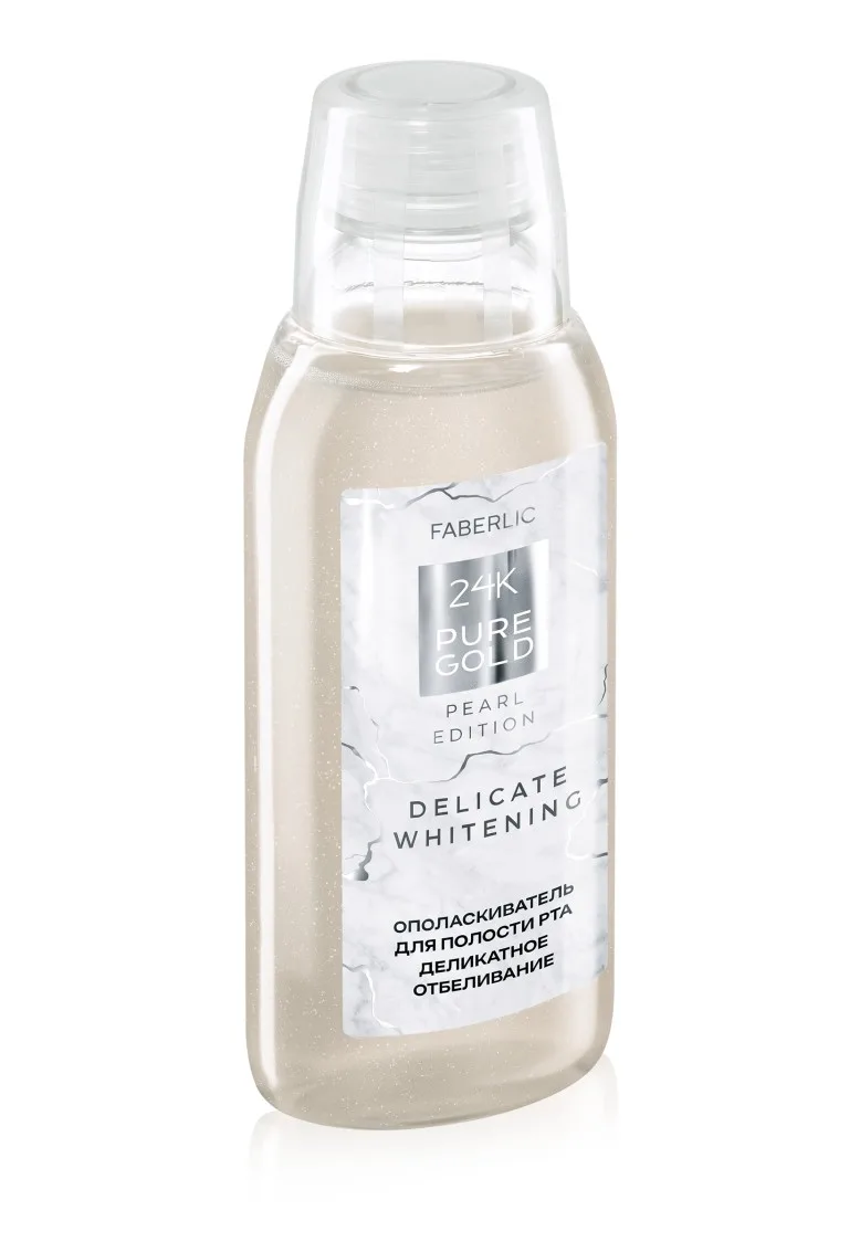 Ополаскиватель для полости рта Delicate Whitening 24K Pure Gold