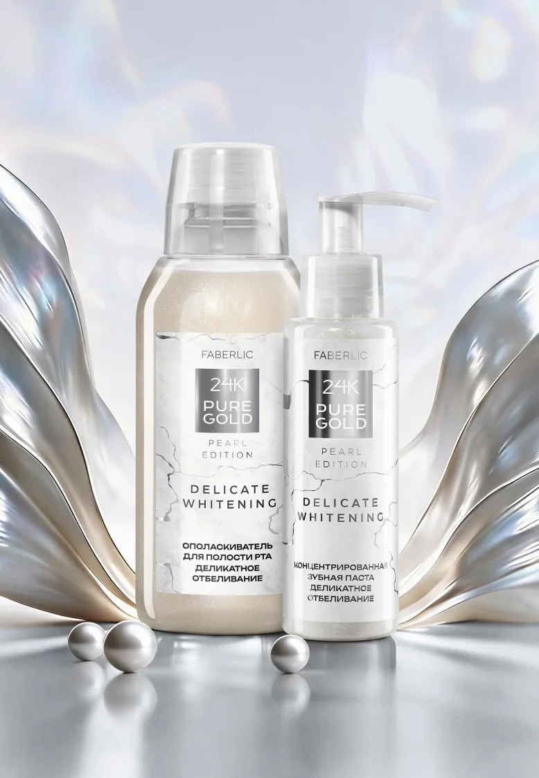 Ополаскиватель для полости рта Delicate Whitening 24K Pure Gold