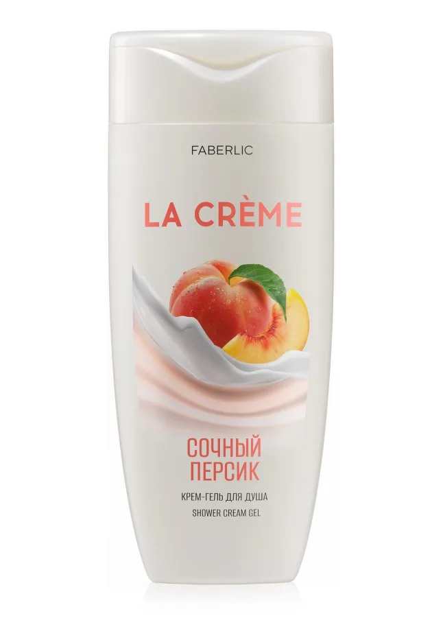 Крем-гель для душа «Сочный персик» La Crème