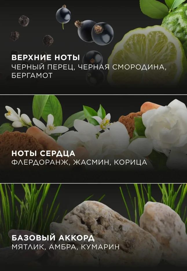 Парфюмированный гель для душа Black Pepper