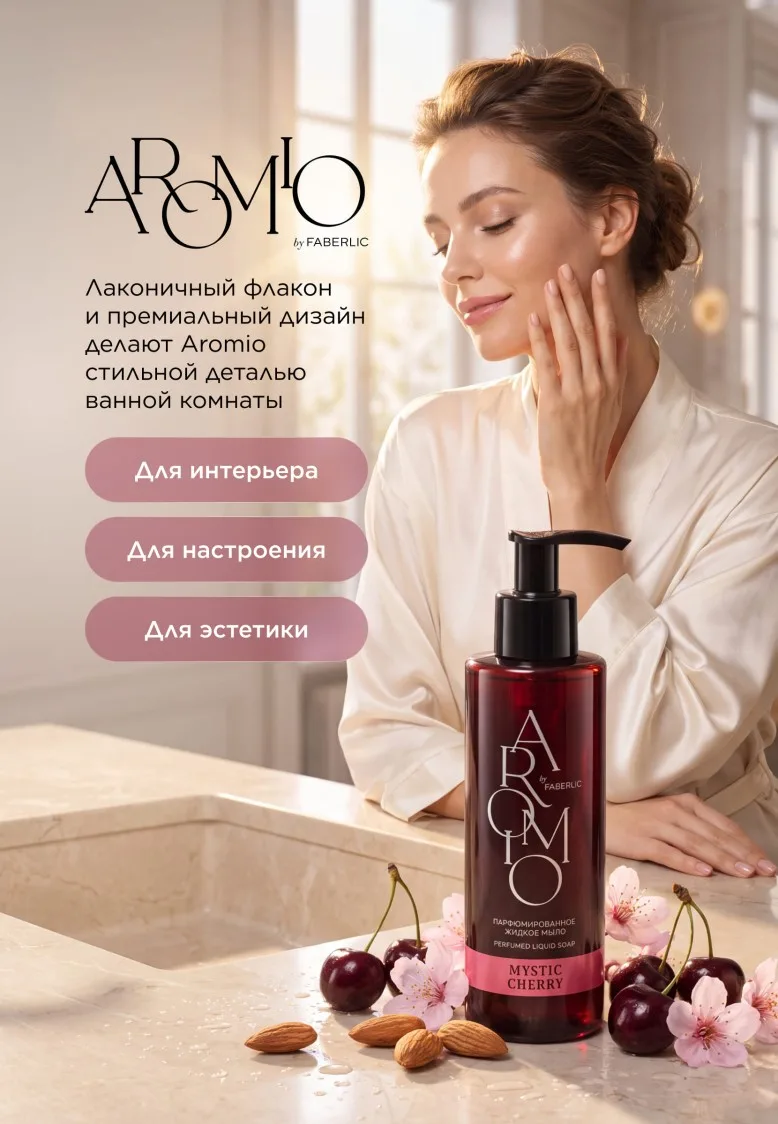 Парфюмированное жидкое мыло Mystic Cherry