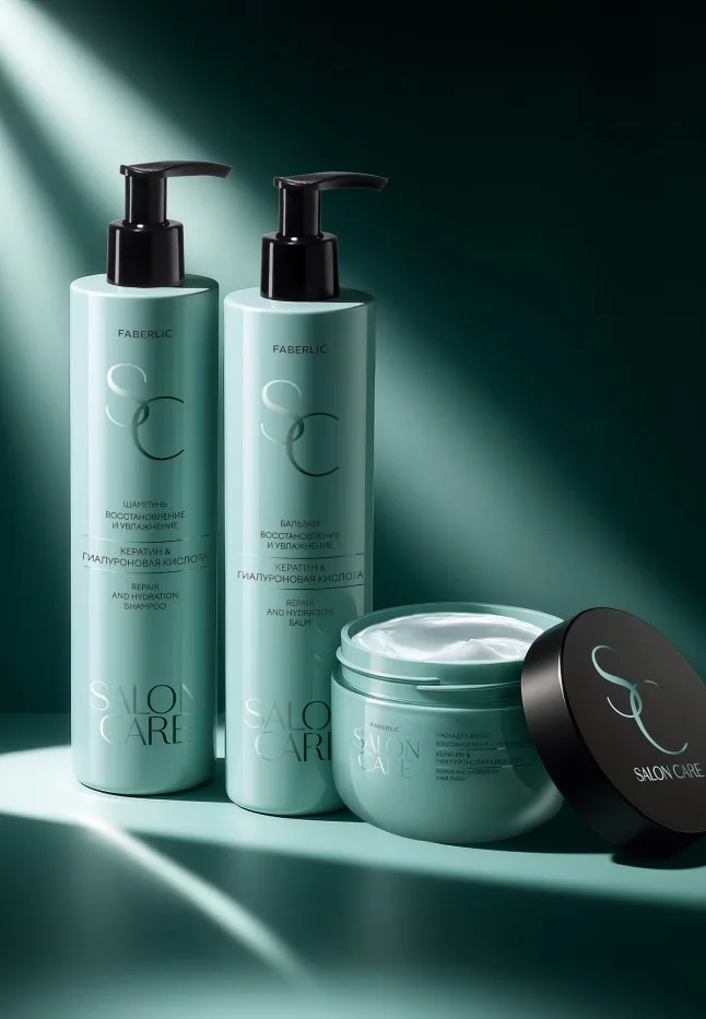 Шампунь «Восстановление и увлажнение» Salon Care