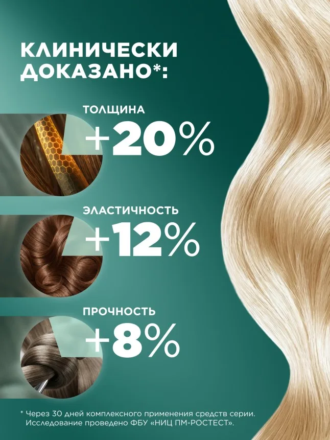 Маска для волос «Восстановление и увлажнение» Salon Care