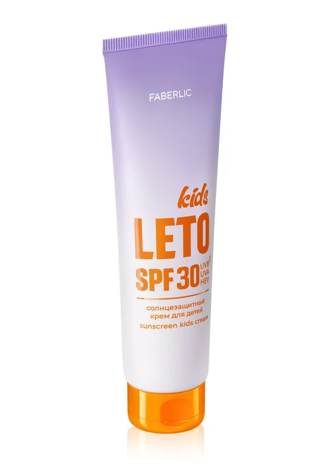 Солнцезащитный крем для детей SPF 30 Leto