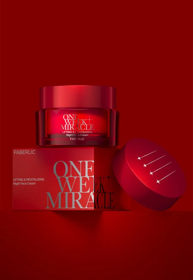 Ночной крем для лица «Лифтинг и восстановление» One Week Miracle