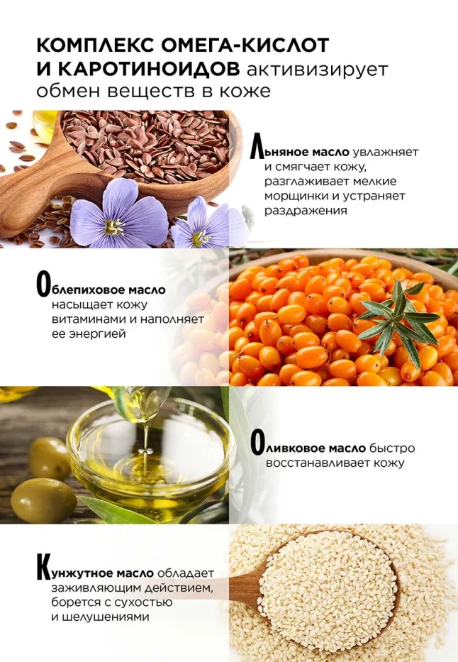 Ночной крем для лица Omegahit