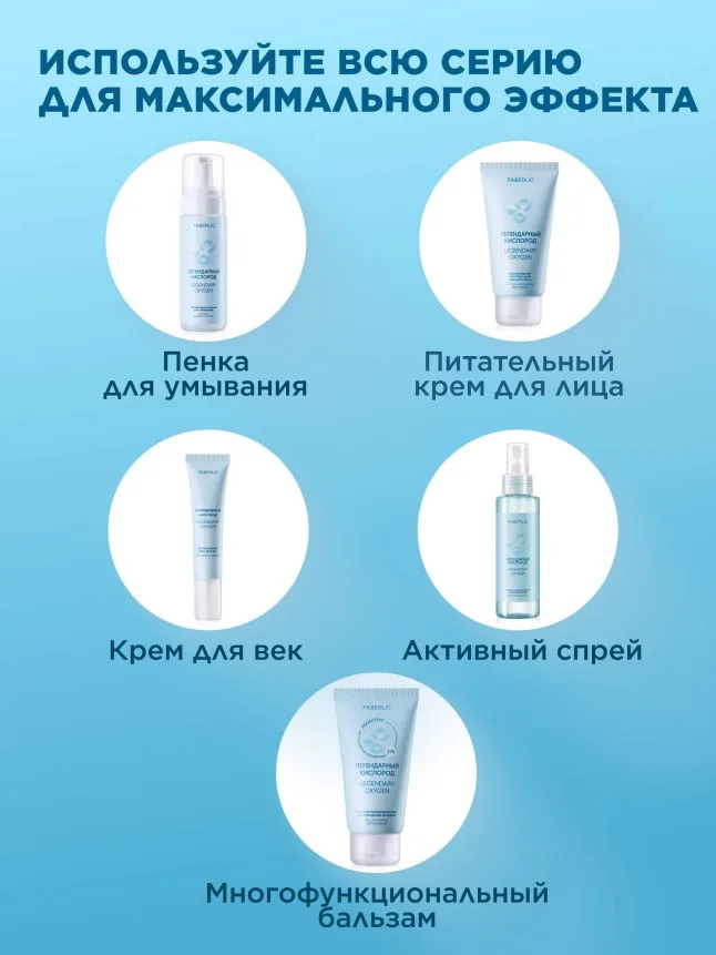 Восстанавливающий активный спрей «Легендарный кислород»