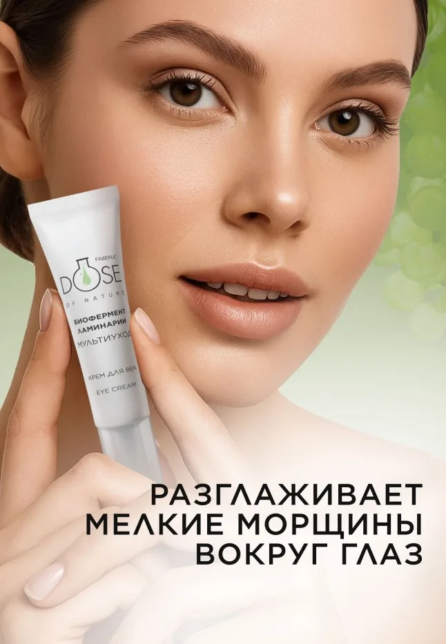Крем для кожи век «Мультиуход» Dose of Nature