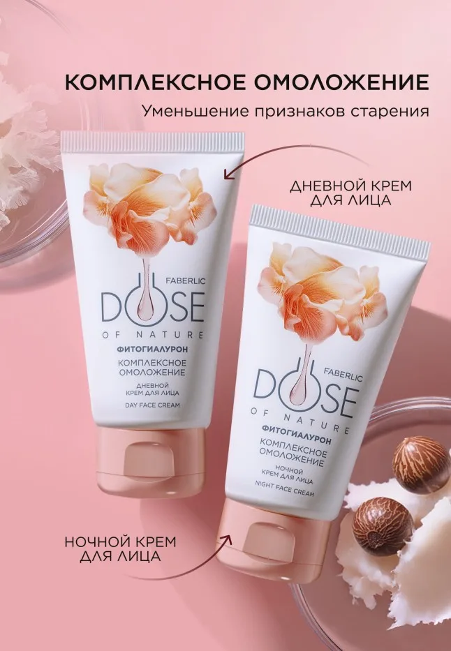 Крем для кожи век «Комплексное омоложение» Dose of Nature