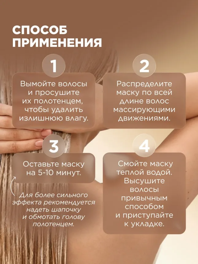 Маска-шелк для волос «Экспресс-питание» Salon Care