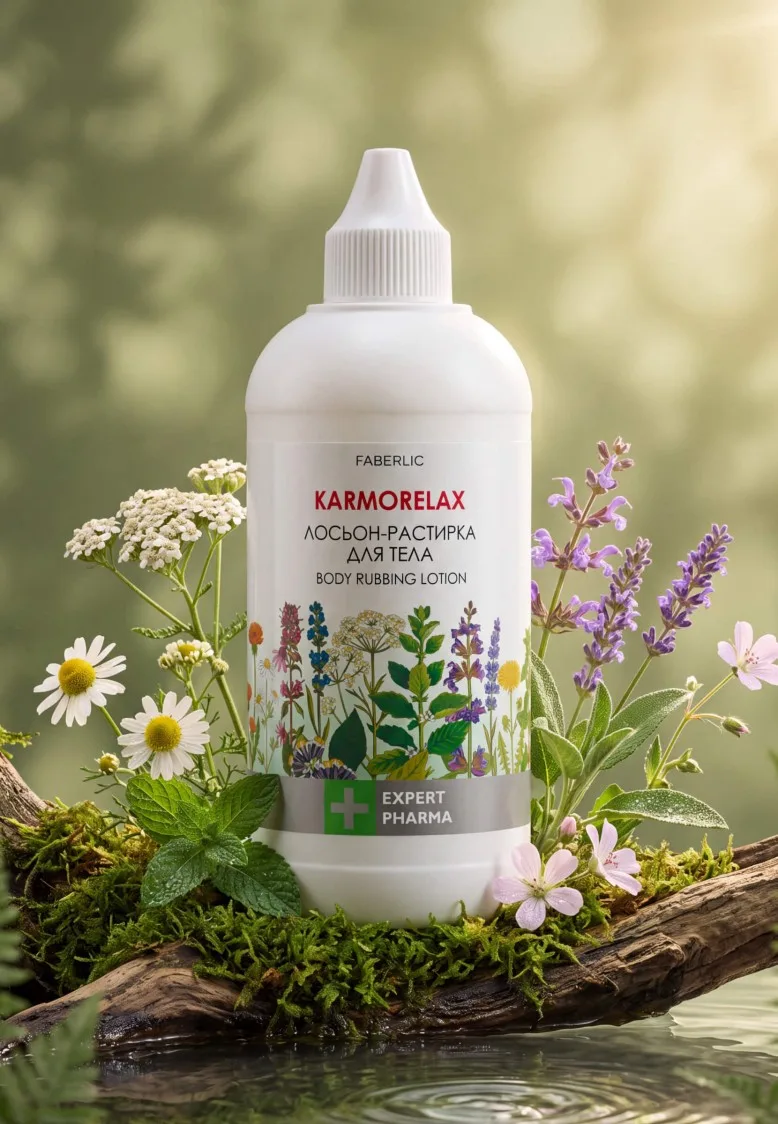Лосьон-растирка для тела Karmorelax Expert Pharma