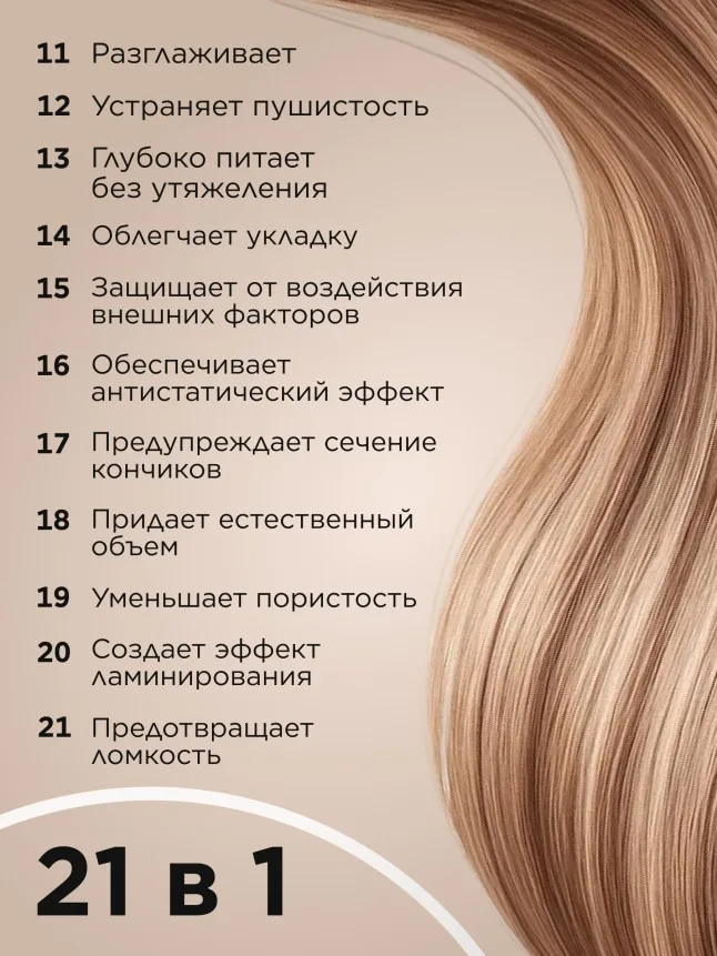 Спрей-термозащита 21 в 1 «Глобальная реконструкция» Expert Hair