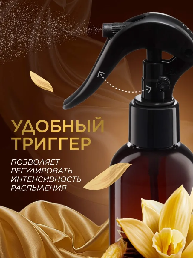 Парфюмированный интерьерный спрей «Тонка и ваниль»