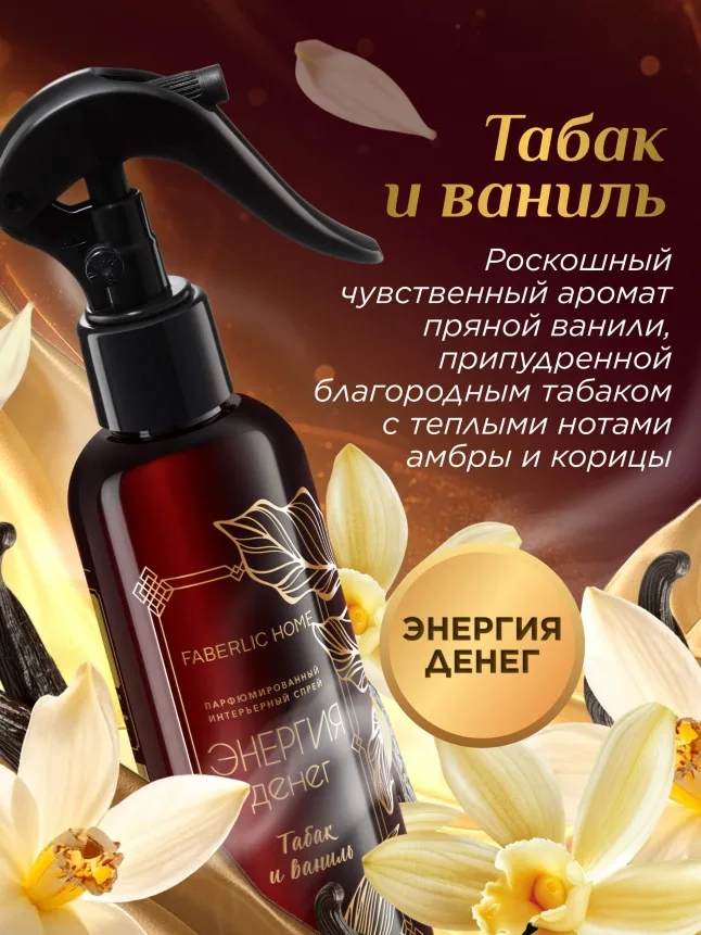Парфюмированный интерьерный спрей «Энергия денег»