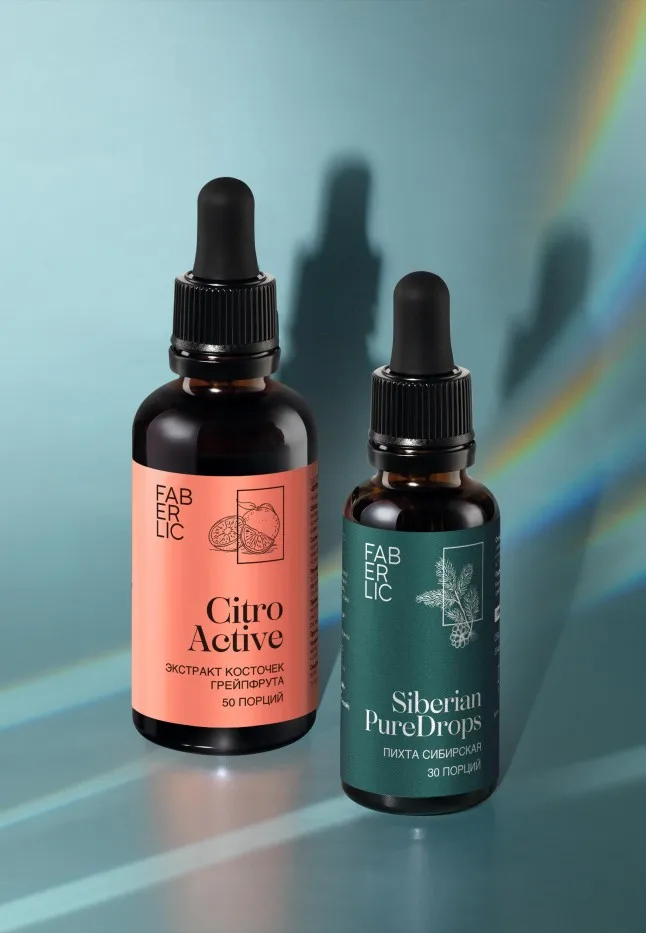 Концентрат пихты сибирской с элеутерококком и лимонником Siberian Pure Drops