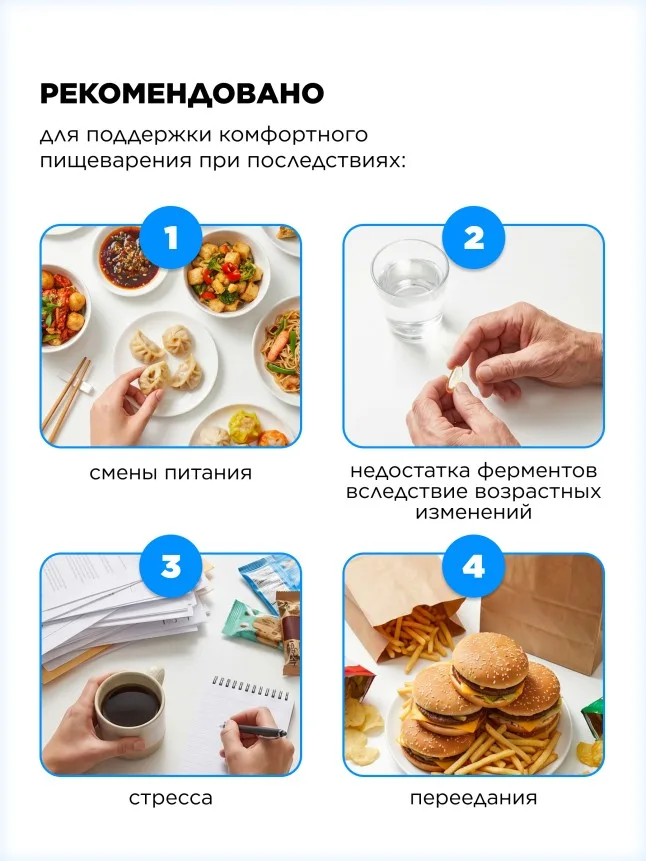 БАД к пище «Ферментный комплекс» Molecular Force