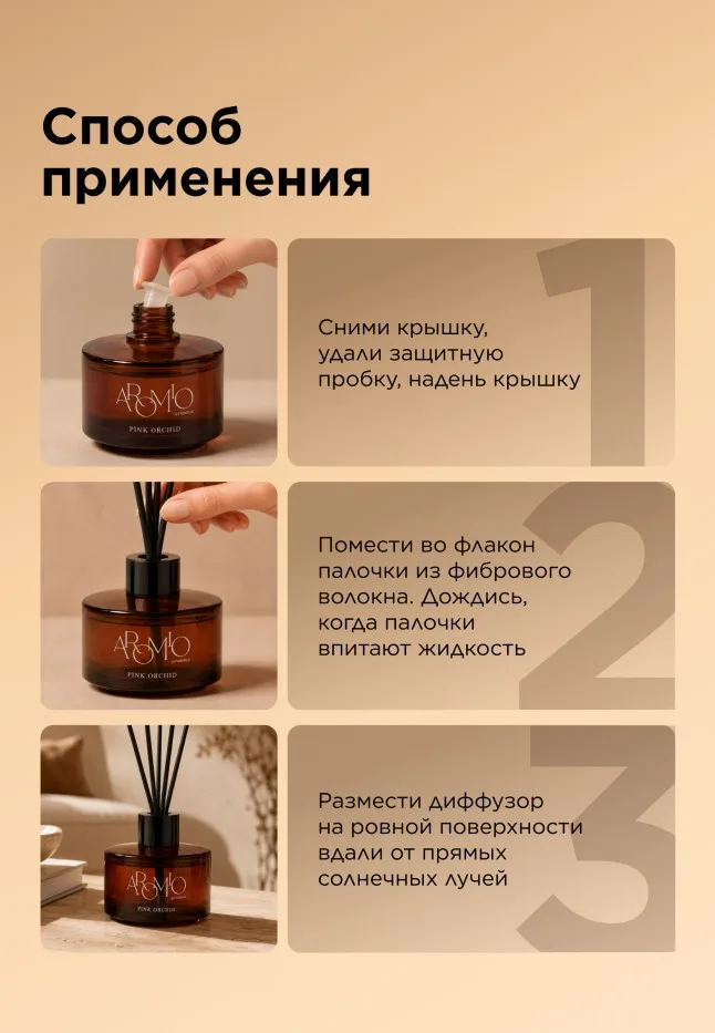 Ароматический диффузор Pink Orchid
