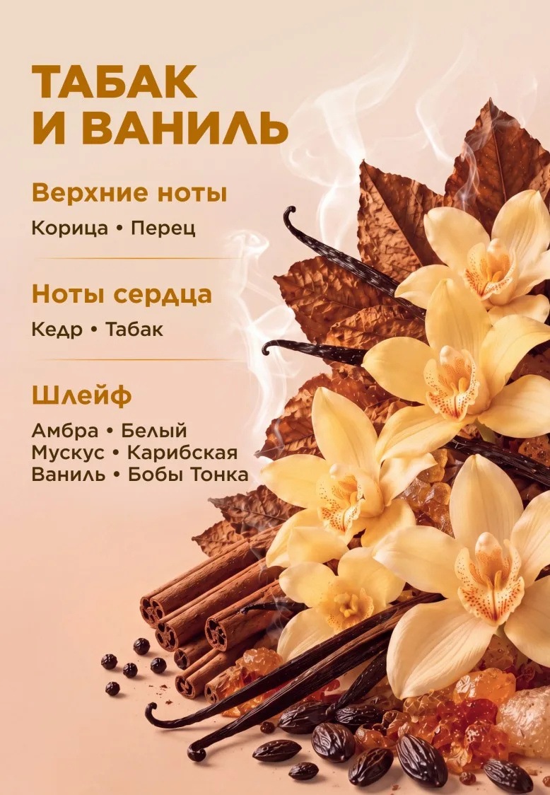 Парфюмированное крем-мыло для кухни «Табак и ваниль» товарного знака Faberlic Home