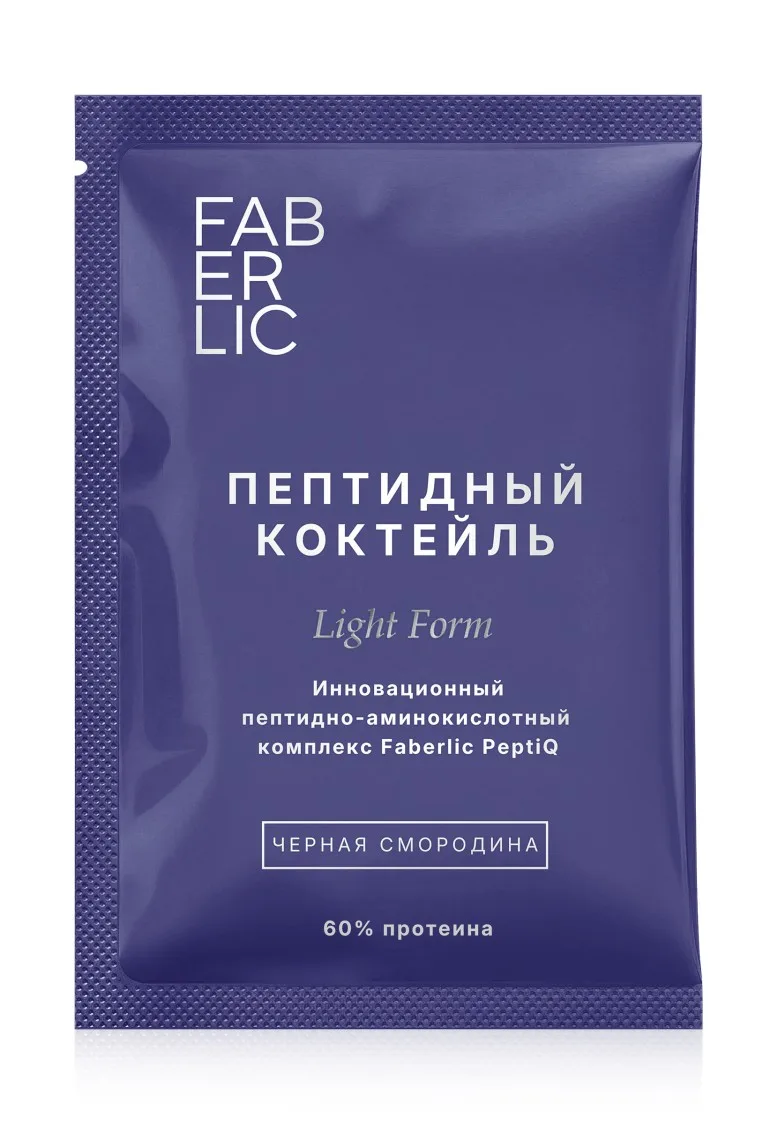 Пептидный коктейль со вкусом черной смородины