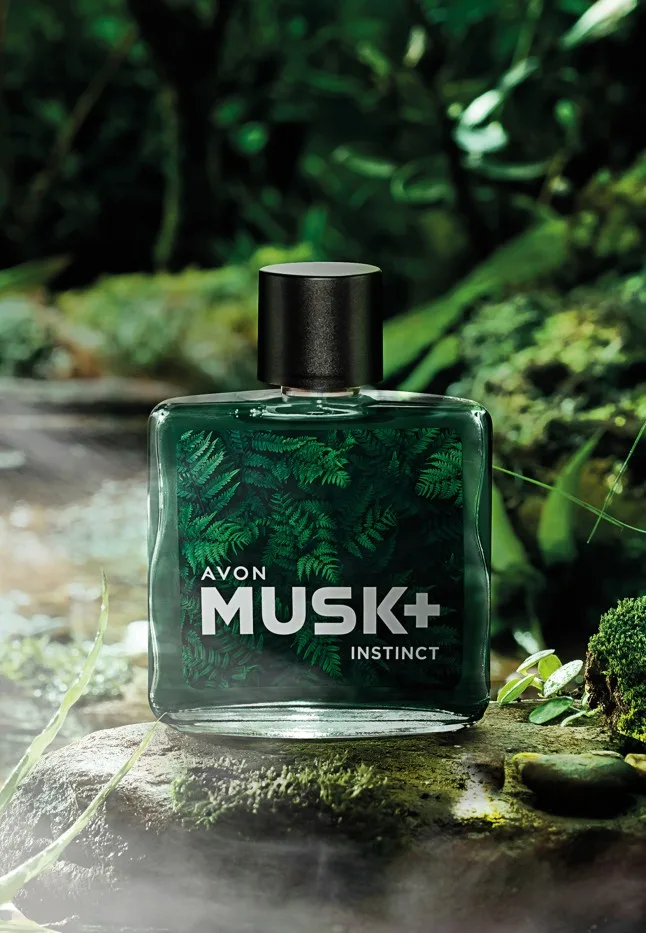 Туалетная вода Instinct серии AVON Musk+. 75 мл