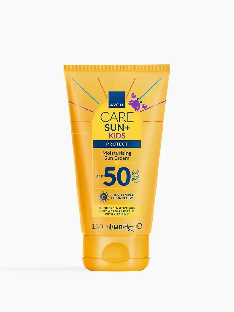 Водостойкий детский солнцезащитный крем SPF 50
