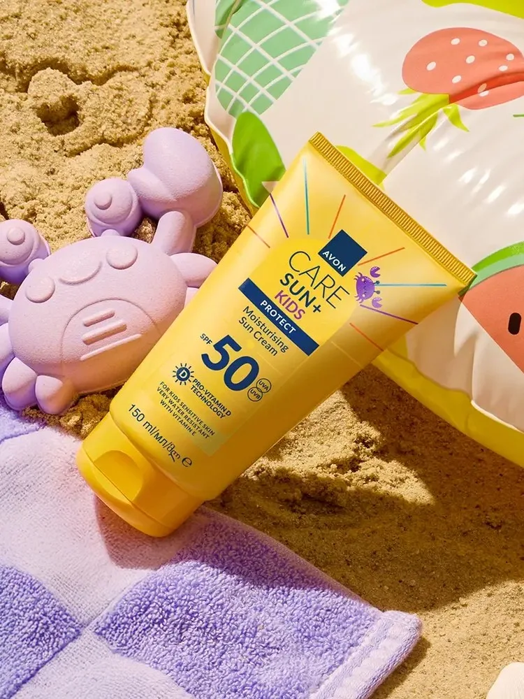 Водостойкий детский солнцезащитный крем SPF 50