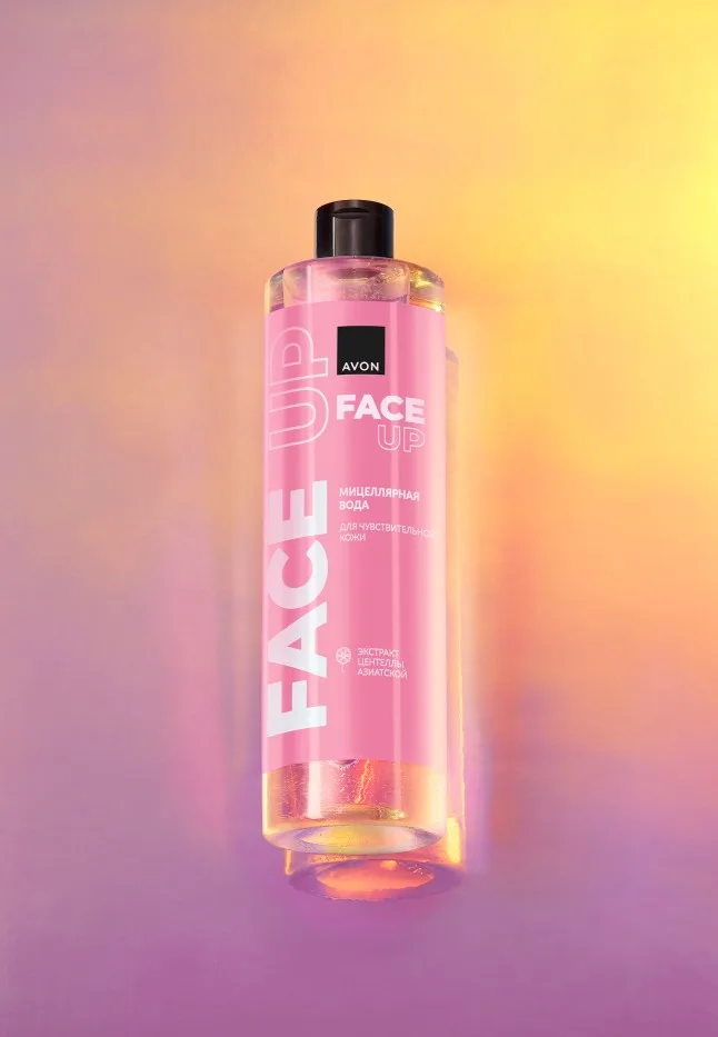 Мицеллярная вода для лица Face Up, 500 мл