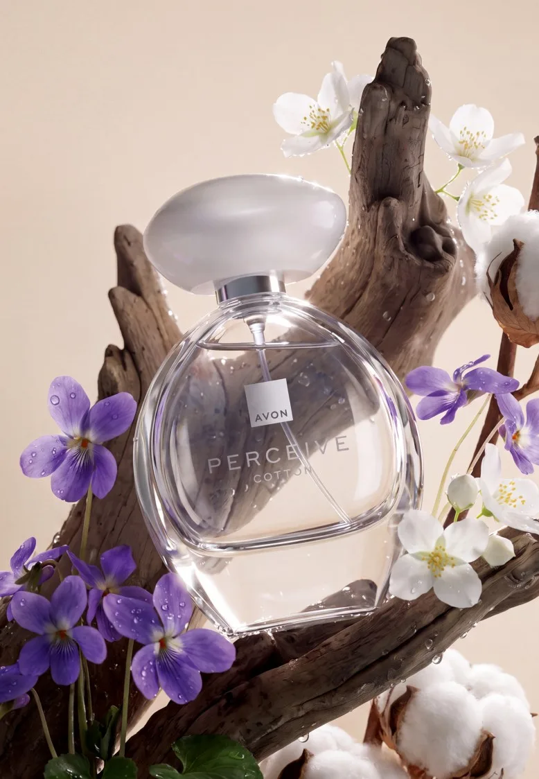 Парфюмерная вода для женщин Avon Perceive Cotton, 50 мл