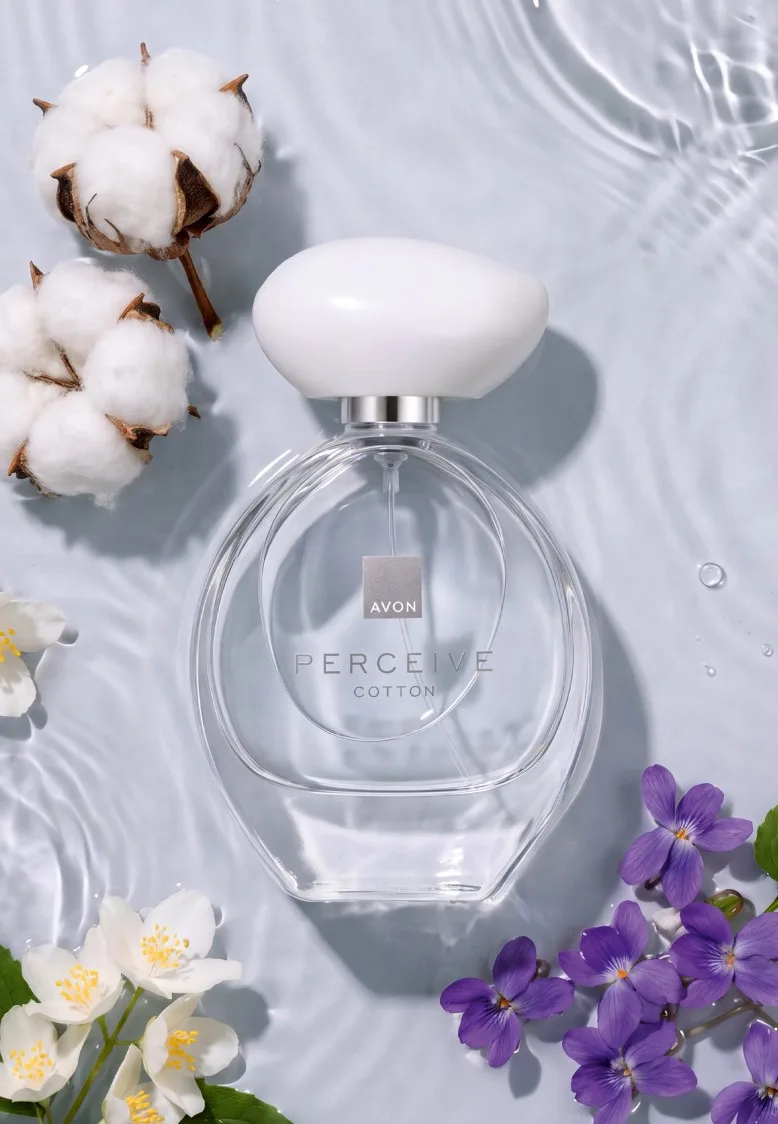 Парфюмерная вода для женщин Avon Perceive Cotton, 50 мл