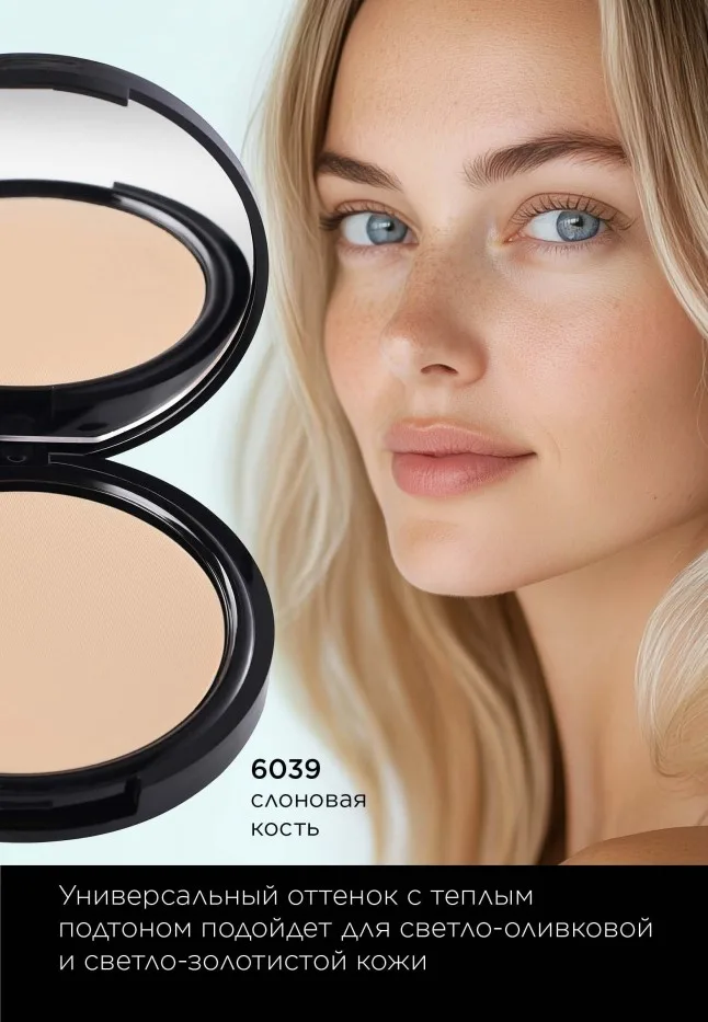 Стойкая компактная пудра Soft Matte