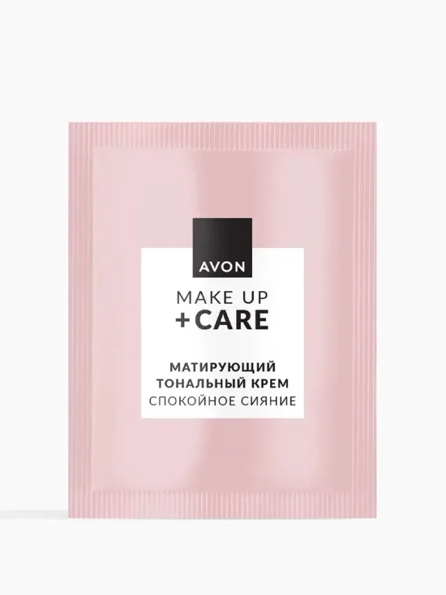 Пробник матирующего тонального крема «Спокойное сияние» Make up + Care