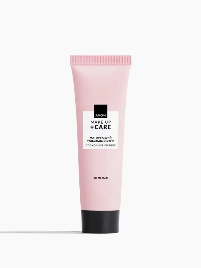 Матирующий тональный крем «Спокойное сияние» Make up + Care