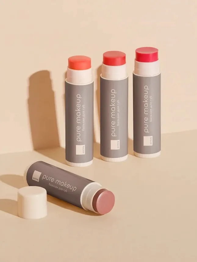 Бальзам для губ «Сочный цвет» Pure Makeup