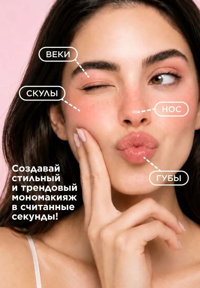 Румяна-кушон для губ и щек iSeul