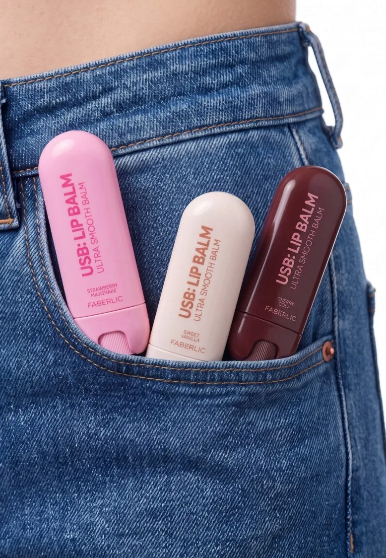 Увлажняющий оттеночный бальзам для губ USB Lip Balm